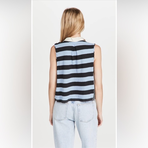 We The Free Charcoal Blue Combo Tank Top NWT Size Small $68 *TAG ERROR - Picture 4 of 6